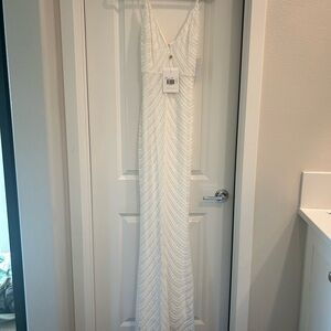 Alamour The Label White Sequin Dress